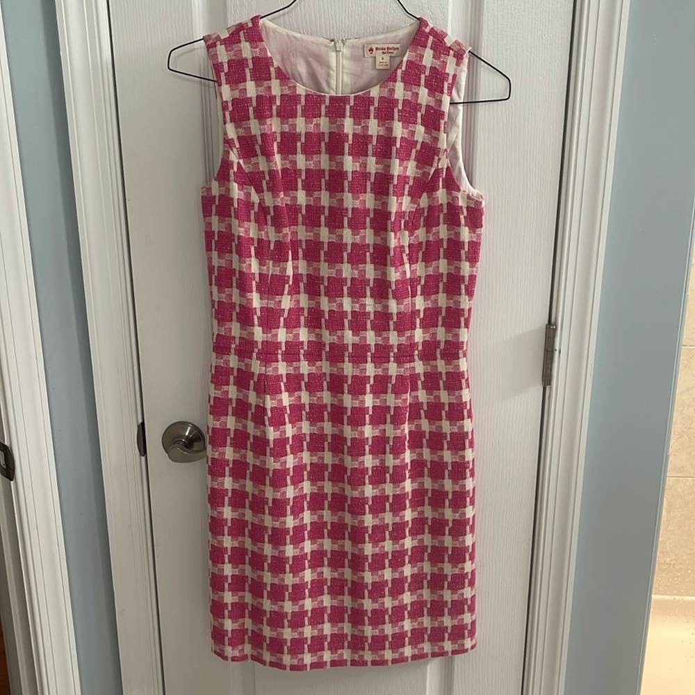 Brooks brothers ‘red fleece’ tweed dress size 6